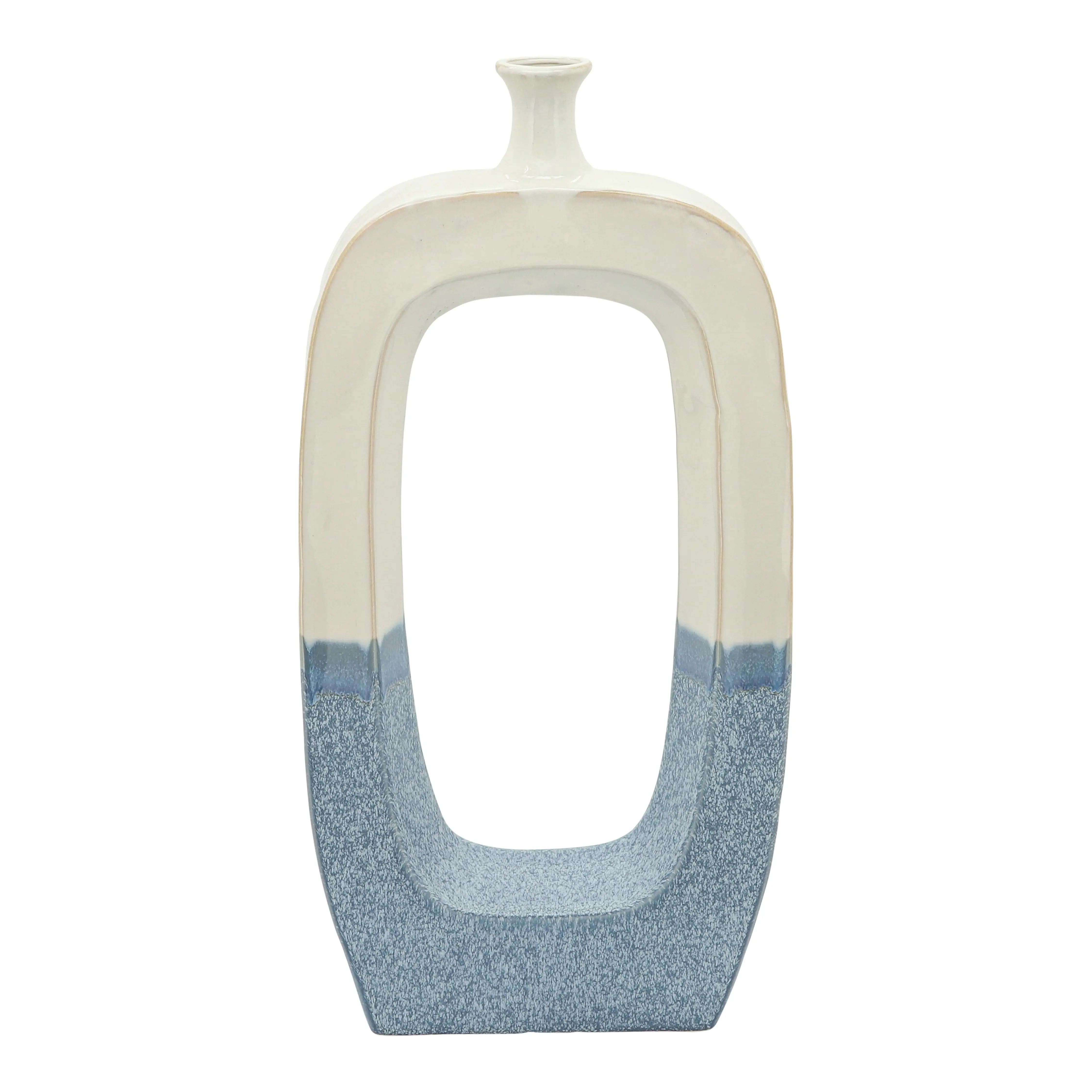 24 Sky Blue Vase with Cutout-2