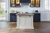 5002-94 Americana White Kitchen Island