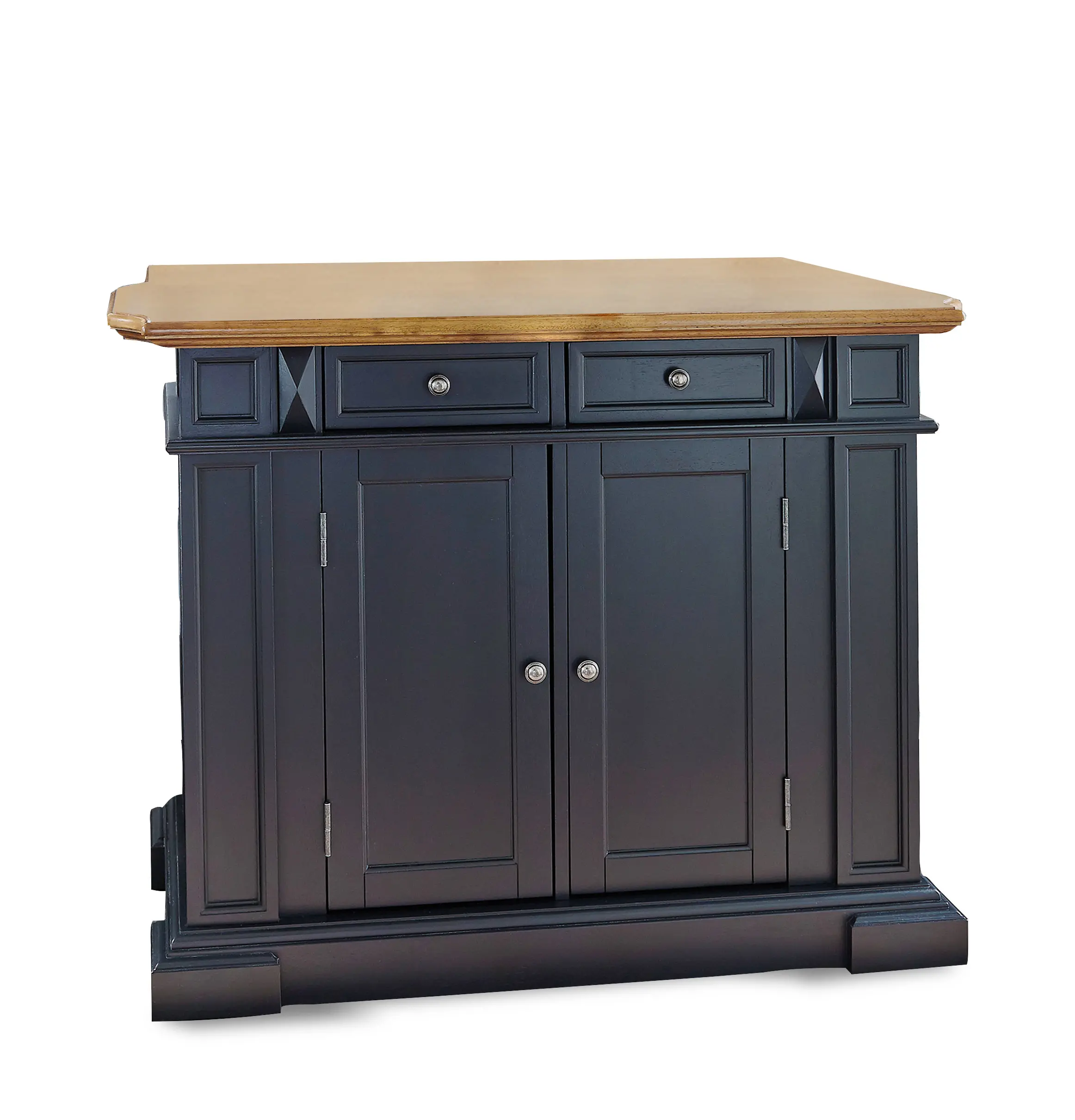 5003-94 Americana Black Kitchen Island-3
