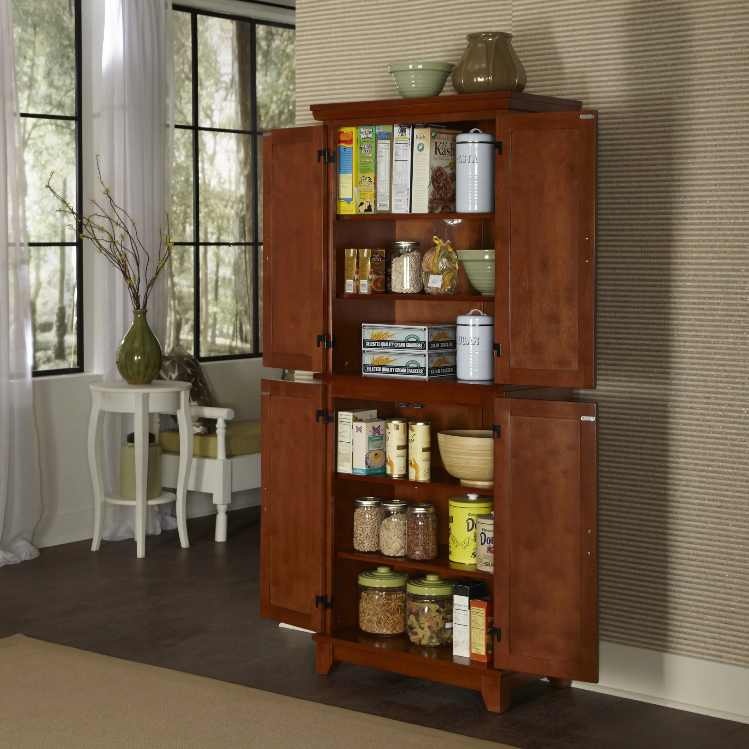 5180-64 Arts and Crafts Brown Pantry-3