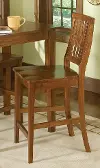 5180-89 Arts and Crafts Brown Counter Stool