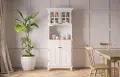 5001-0021-12 Homestyles Off-White Buffet with Hutch