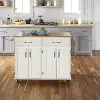 4529-95 Dolly Madison Off-White Kitchen Cart