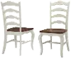 5518-802 French Countryside Off-White Dining Chair Set of Two