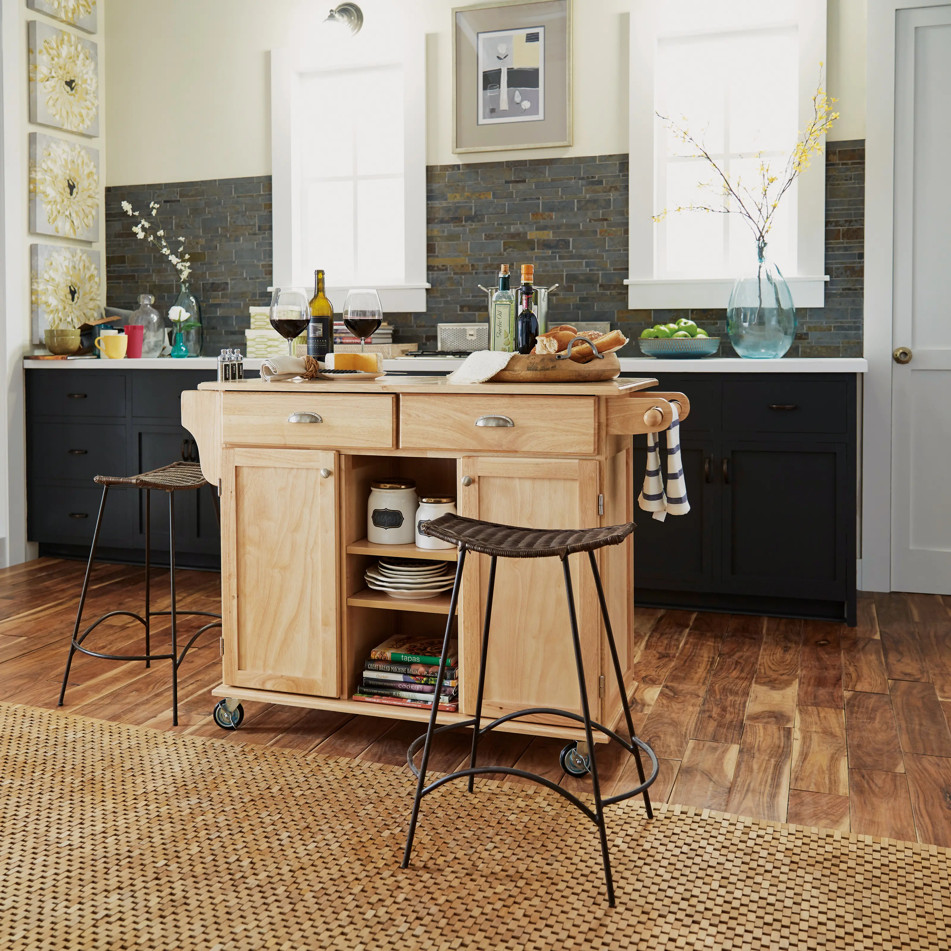 5099-95 General Natural Kitchen Island-5