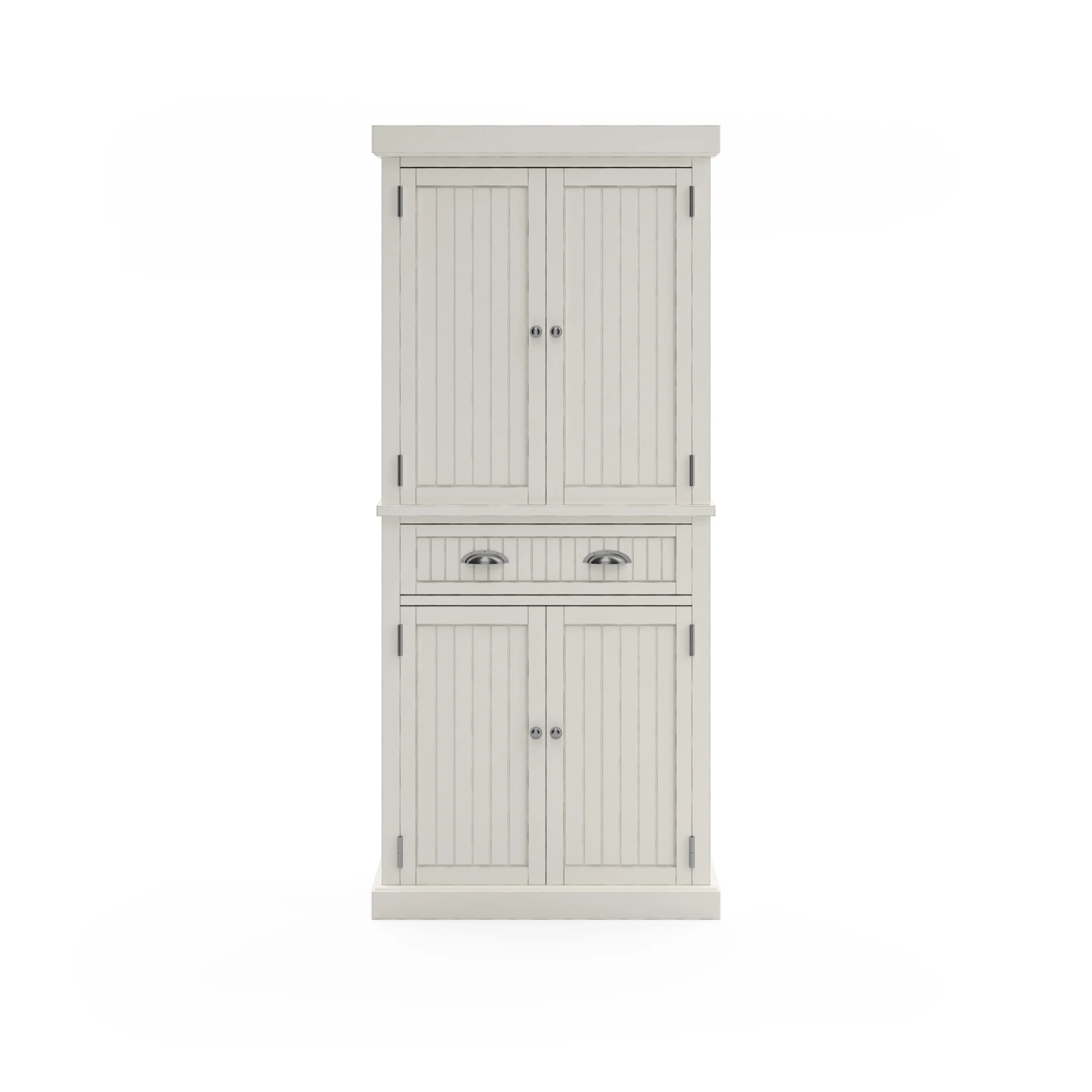 5022-69 Nantucket Off-White Tall Storage Pantry-4
