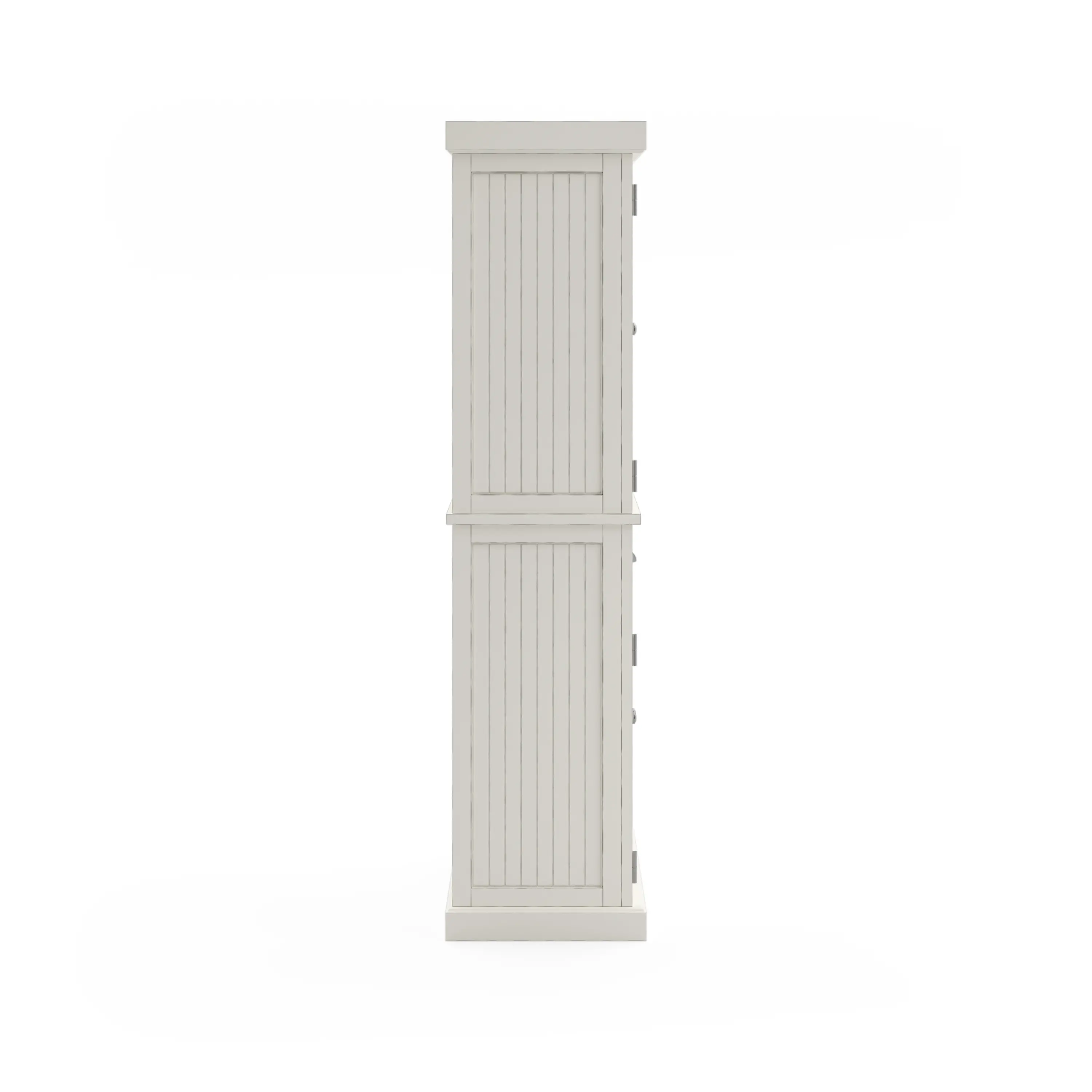 5022-69 Nantucket Off-White Tall Storage Pantry-5