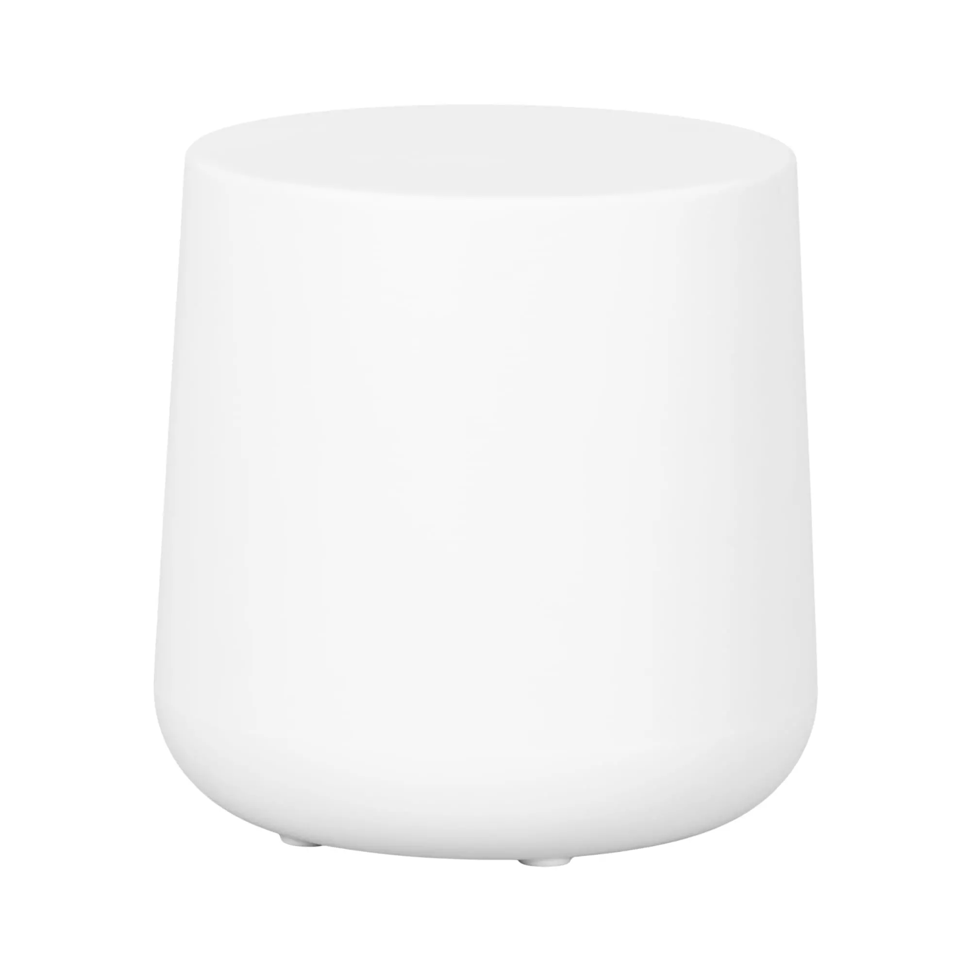 13794 Dalya White Round Outdoor Side Table-1