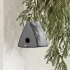 13821 Dalya Dark Gray Triangle Decorative Birdhouse - South Shore