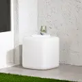 14252 Dalya White Outdoor Side Table - South Shore