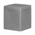 14427 Dalya Gray Square Outdoor Side Table