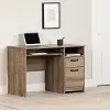 14298 Tassio Brown Computer Desk