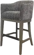 Pure Modern Gray Bar Stool