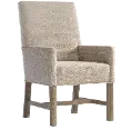 Aventura Sand Upholstered Dining Arm Chair