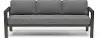 6730-30 Grayton Gray Outdoor Aluminum Sofa