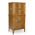 5663-27 Maho Brown Outdoor Storage Cabinet