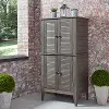 5664-27 Maho Gray Storage Cabinet by Homestyles