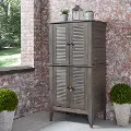 5664-27 Maho Gray Storage Cabinet by Homestyles