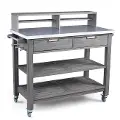 5664-91 Maho Gray Potting Bench