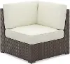 6800-12 Palm Springs Brown Outdoor Sectional Side Chair