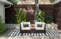 6800-12D-23 Palm Springs Brown Outdoor Chair Pair and Storage Table