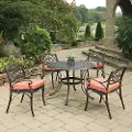 6655-308C Sanibel 42 Bronze 5 Piece Outdoor Dining Set