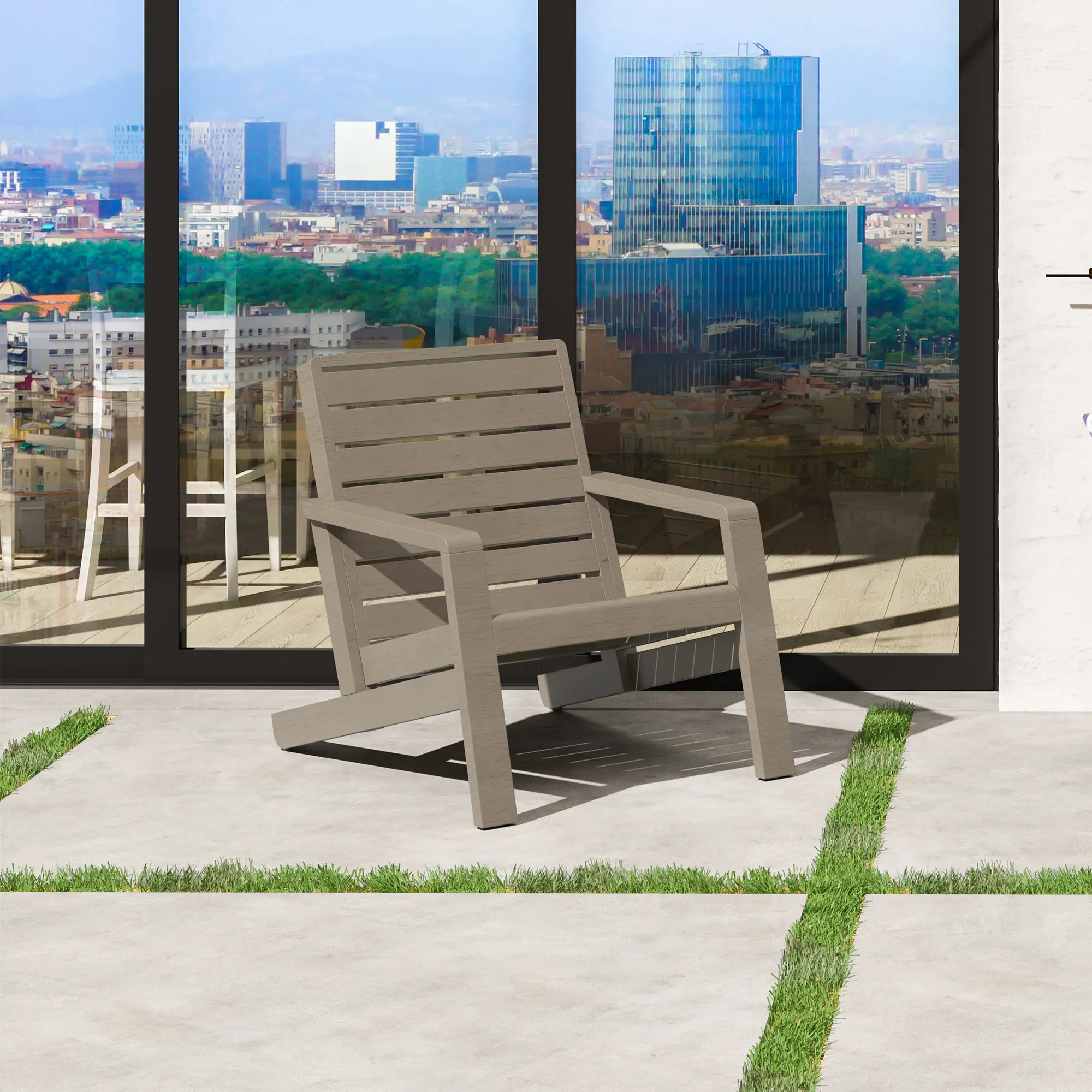 5675-12 Sustain Brown Outdoor Lounge Chair-2