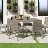 5675-31 Sustain Brown Outdoor Dining Table