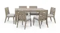 5675-31-80S Sustain Brown 7 Piece Outdoor Dining Set