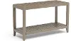 5675-22 Sustain Brown Outdoor Sofa Table