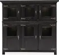 Sierra Black Dining Display Cabinet