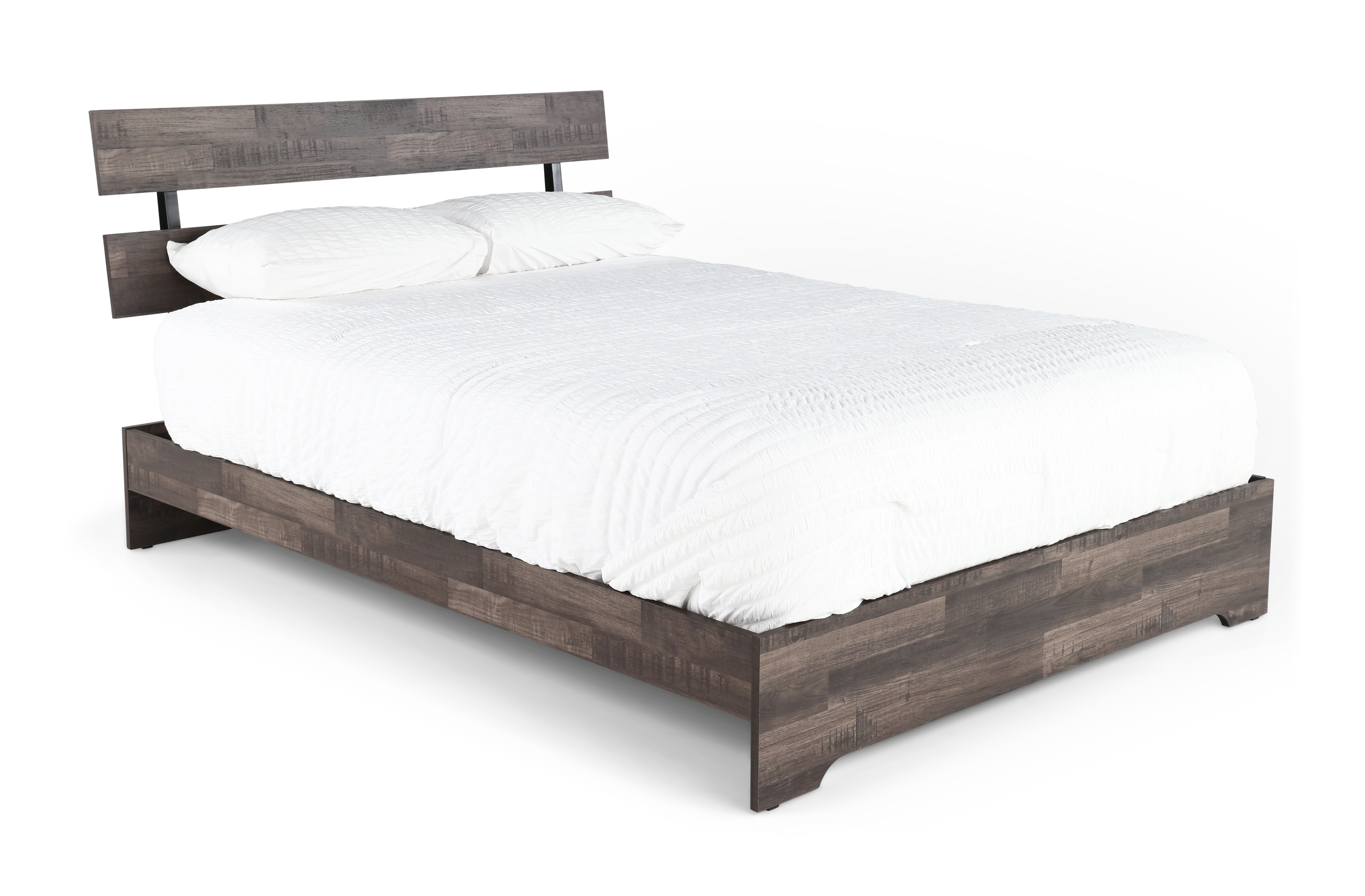 Alix Gray Queen Platform Bed-1