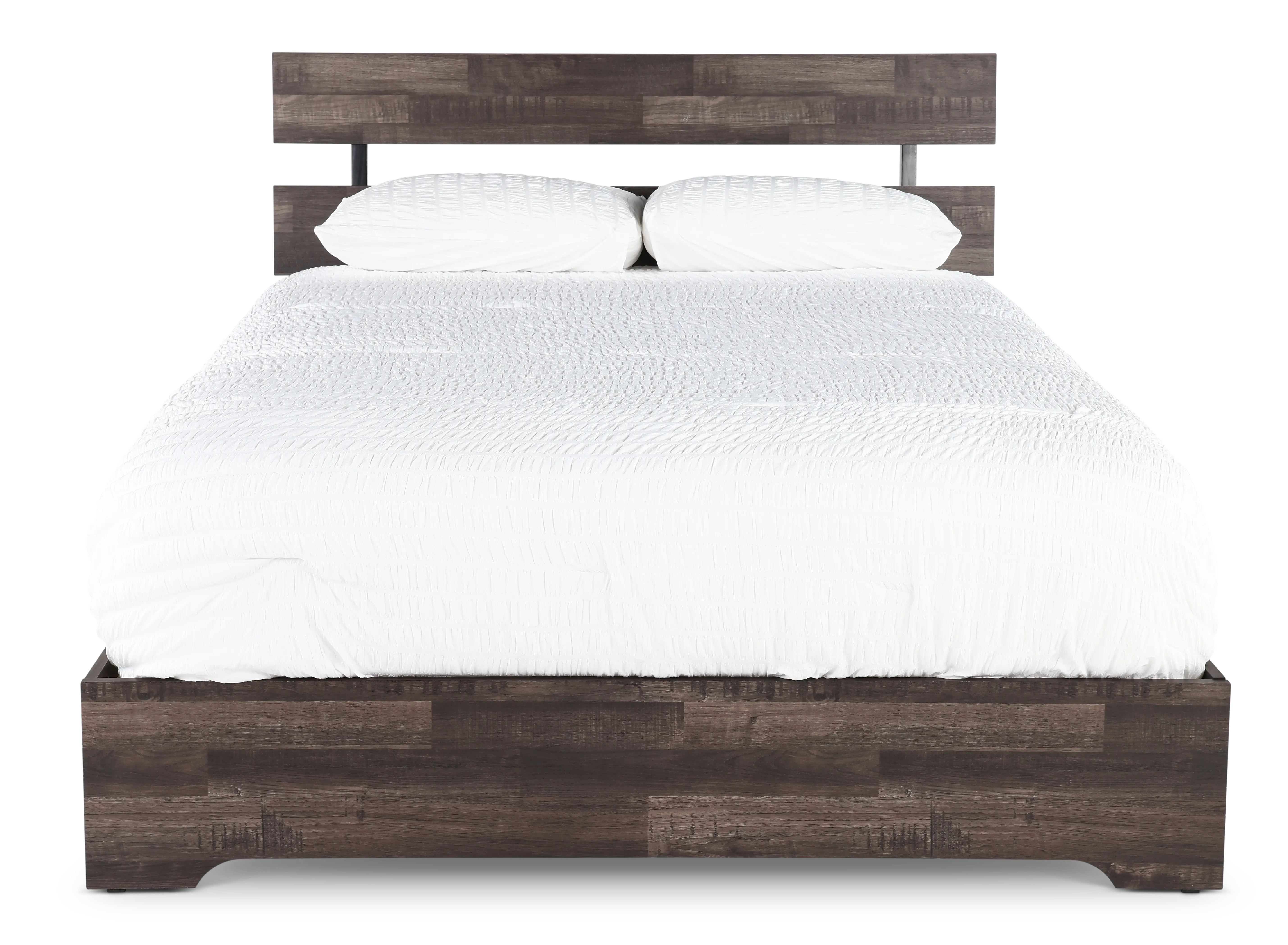 Alix Gray Queen Platform Bed-4