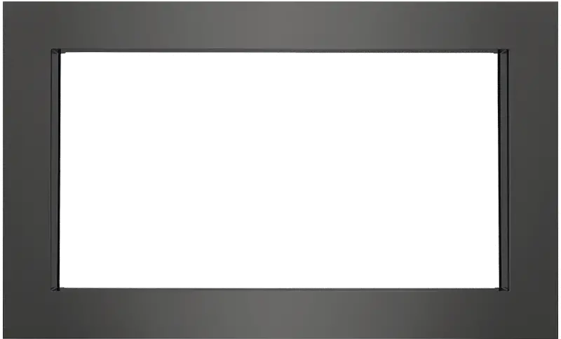 Frigidaire Gallery 30 Inch Microwave Trim Kit - Black Stainless Steel