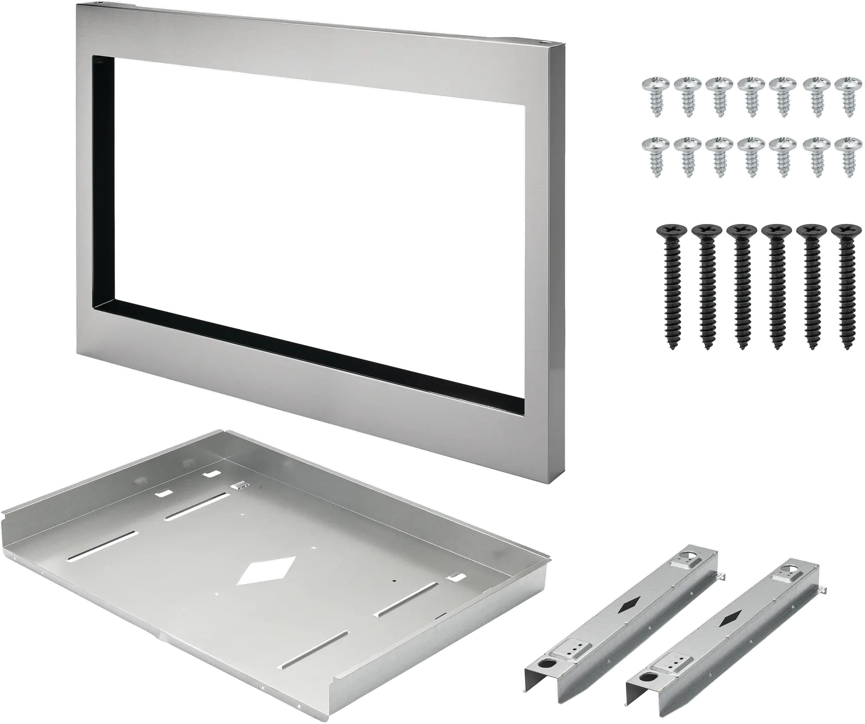 GMTK2768AF Frigidaire Gallery 27 Inch Microwave Trim Kit - Stainless Steel-2