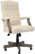 Henson Champagne Tufted Office Chair