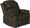 RC-DBYKU3008 Relax-A-Lounger Dayton Java Faux Leather Recliner