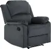 RC-DBYM2616 Relax-A-Lounger Dayton Gray Microfiber Recliner