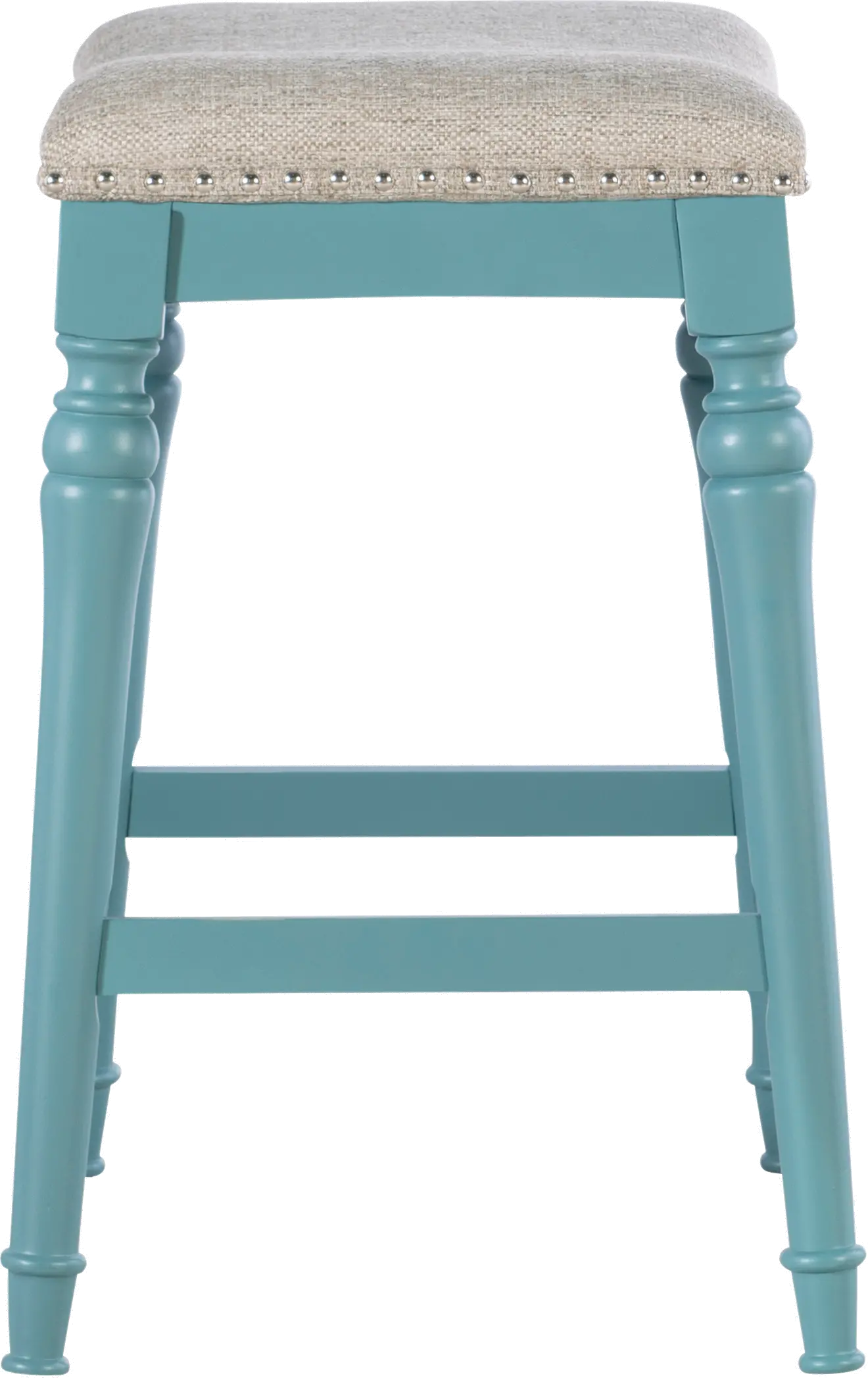 Lockhart Blue Counter Height Stool-4