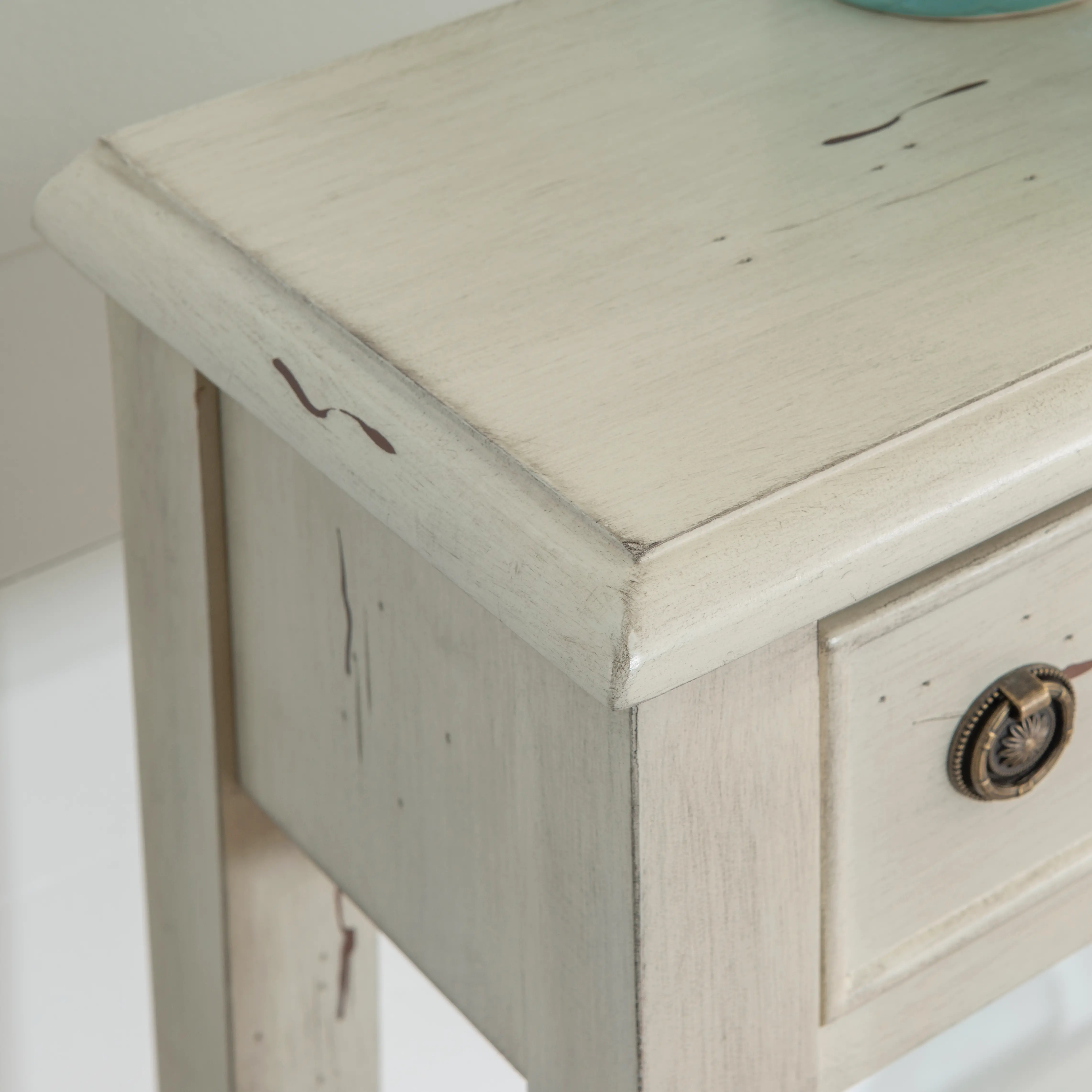 Sadie Cream Long Console Table-2