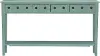 Sadie Teal Long Console Table