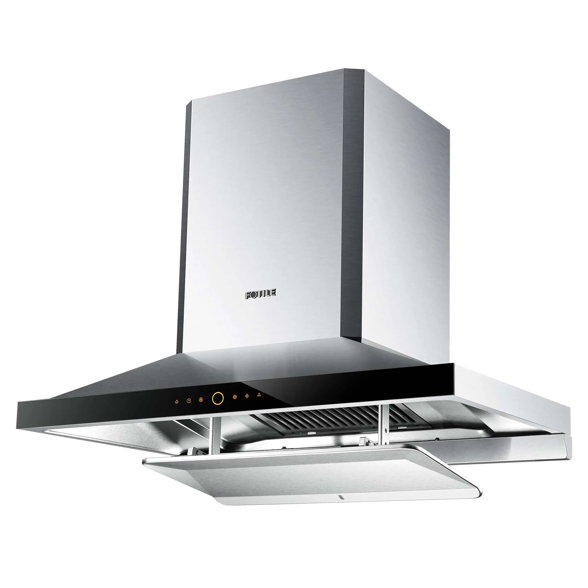 FOTILE 36 Wall Mount Chimney Ducted Range Hood with Adjustable Capture Shield-4