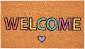 107881729 Pastel Rainbow Welcome Doormat