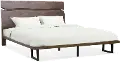 Pasco Brown King Platform Bed