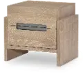 District Weathered Oak Nightstand