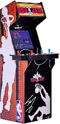 UPRIGHT/NBA_JAM_SHAQ Arcade1Up NBA JAM SHAQ Edition 19 Arcade with Lit Marque