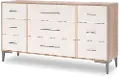 Biscayne Natural and Linen Dresser