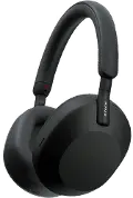 WH1000XM5/B Sony WH-1000XM5 Noise-Canceling Wireless Over-Ear Headphones - Black