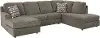 O'Pharrell Putty Brown 2 Piece Sectional