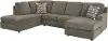 O'Pharrell Putty Brown 2 Piece Sectional